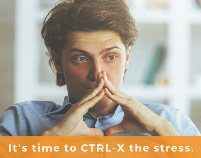 It’s Time to Ctrl-X the Stress