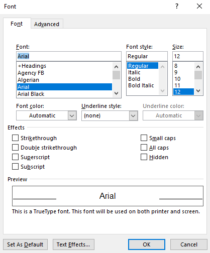 Microsoft Word How To's - Formatting 