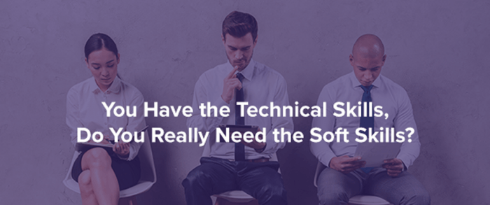 You Have the Technical Skills, Do You Really Need Soft Skills?