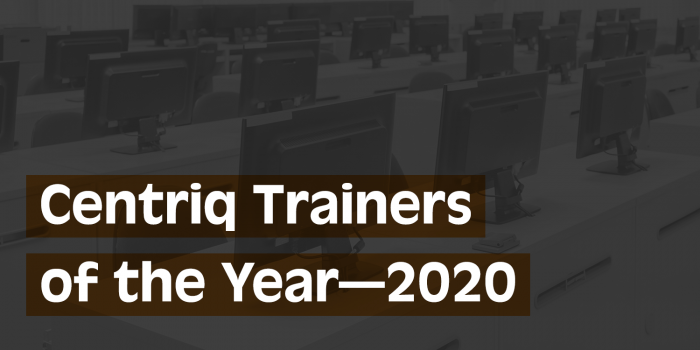 Centriq Trainers of the Year—2020