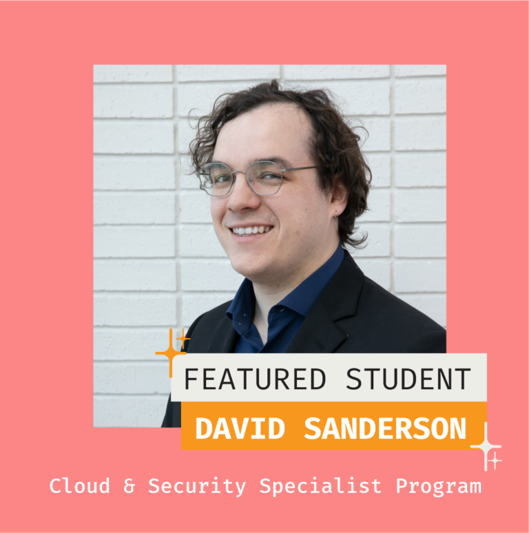 Centriq's Featured Student of the Month: David Sanderson